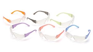 PYRAMEX INTRUDER MULTI-COLOR CLEAR LENS - Safety Glasses